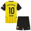 Maglia ufficiale Borussia Dortmund Sancho 10 Casa 2024-25 per Bambino